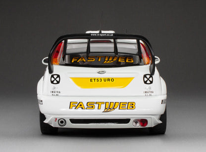 Available To Order – Ford Focus RS WRC '05 #46 V.Rossi C.Cassina Monza Rally Show 2006 (999pcs) 1:18 (SUN H3882)