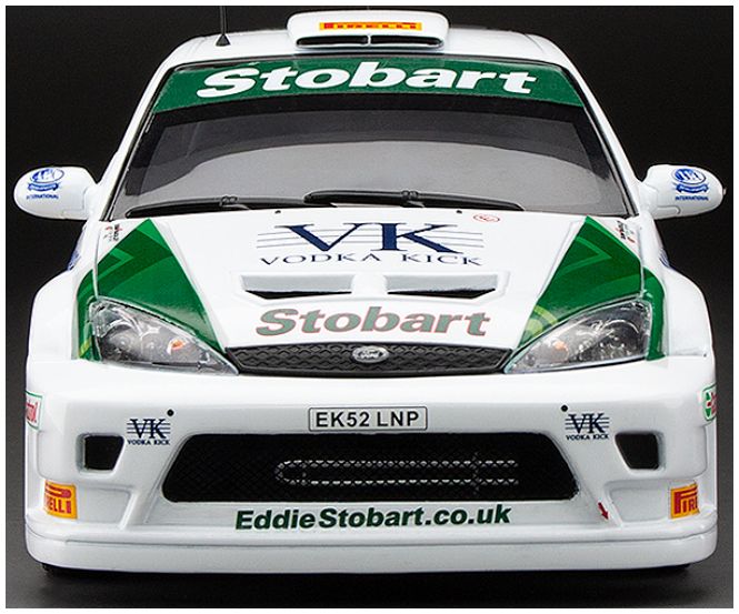 Available To Order – Ford Focus RS WRC '03 #1 Colin McRae Pirelli Int Rally 2005 (Limited 1999pcs) 1:18 (SUN H3912)