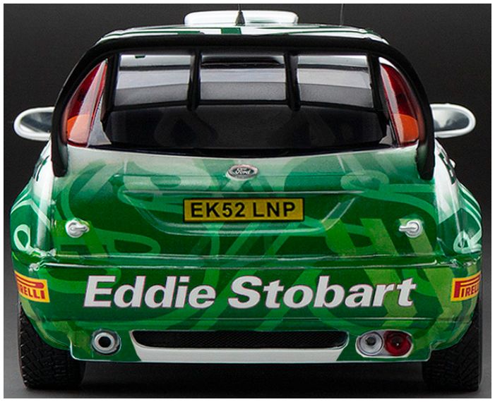 Available To Order – Ford Focus RS WRC '03 #1 Colin McRae Pirelli Int Rally 2005 (Limited 1999pcs) 1:18 (SUN H3912)