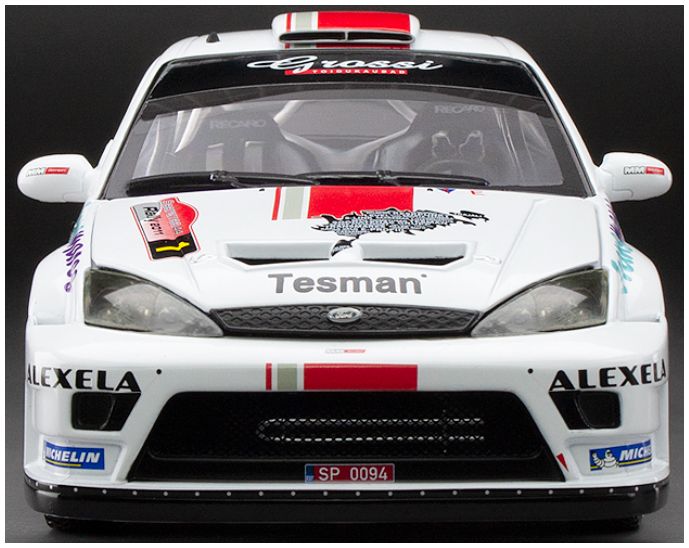 Available To Order – Ford Focus RS WRC '03 #1 O.Tanak/K.Sikk 1st Saaremaa Rally 2011 (Limited 1999pcs) 1:18 (SUN H3913)