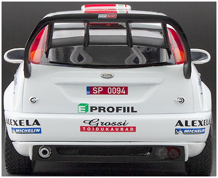 Available To Order – Ford Focus RS WRC '03 #1 O.Tanak/K.Sikk 1st Saaremaa Rally 2011 (Limited 1999pcs) 1:18 (SUN H3913)