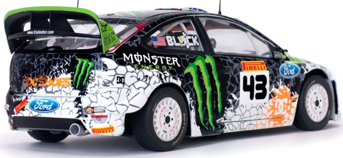 Available To Order – Ford Focus RS #43 Ken Block 2012 St. Petersburg Russia 1:18 (SUN H3957)