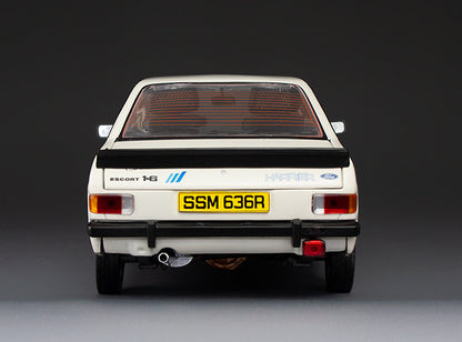 Available To Order – Ford Escort Harrier White (ERX 586V) (RHD) 1980 1:18 (SUN H4636R)
