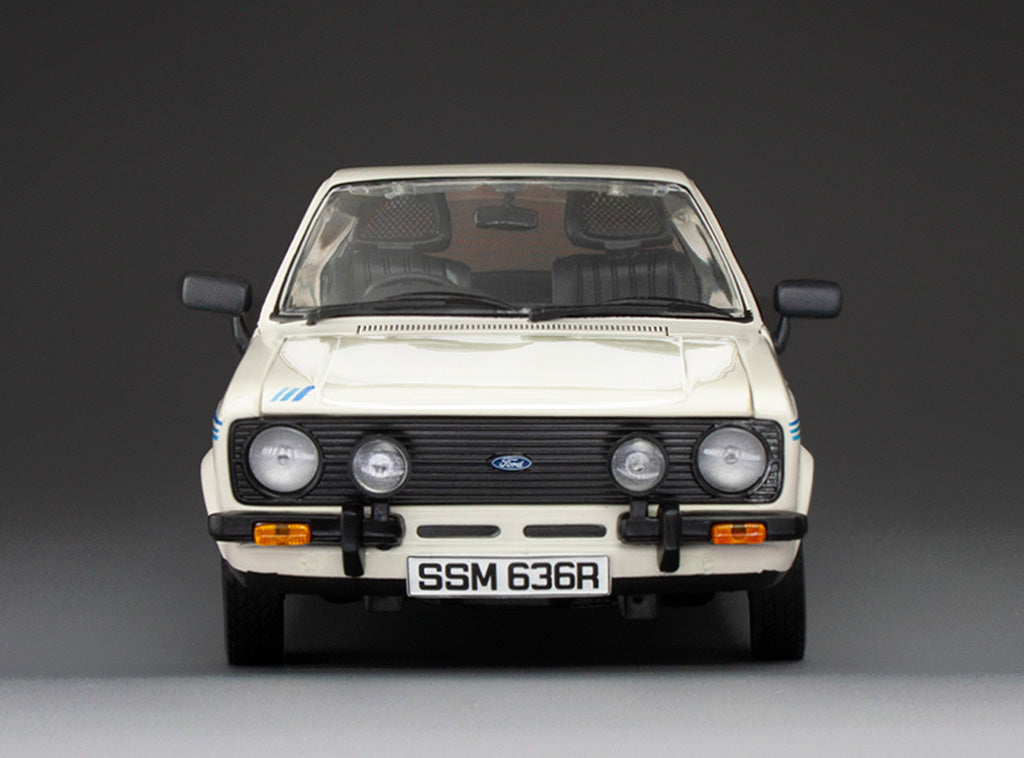 Available To Order – Ford Escort Harrier White (ERX 586V) (RHD) 1980 1:18 (SUN H4636R)