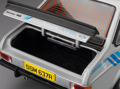 Available To Order – Ford Escort Harrier Stratos Silver (EUK 878V) (RHD) 1980 1:18 (SUN H4637R)
