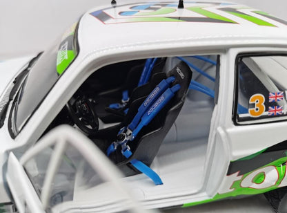 Available To Order – Ford Escort Mk II RS 1800 #3 Stobart Alber Clark Rally 2008 M.Wilson/J.Millington 1:18 (SUN H4852)