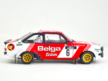 Available To Order – Ford Escort RS1800 #6 1982 Haspengouw Rally R.Droogmans/R. Joosten Limited 480pc 1:18 (SUN H4855)