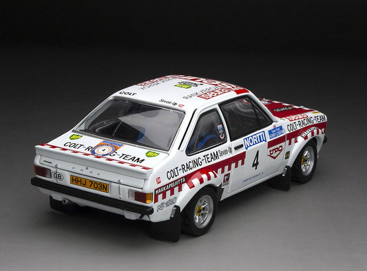 Available To Order – Ford Escort RS1800 #4 T.Makinen/H.Liddon 3rd 1975 1000 Lakes Rally (Limited 996pcs) 1:18 (SUN H4856)