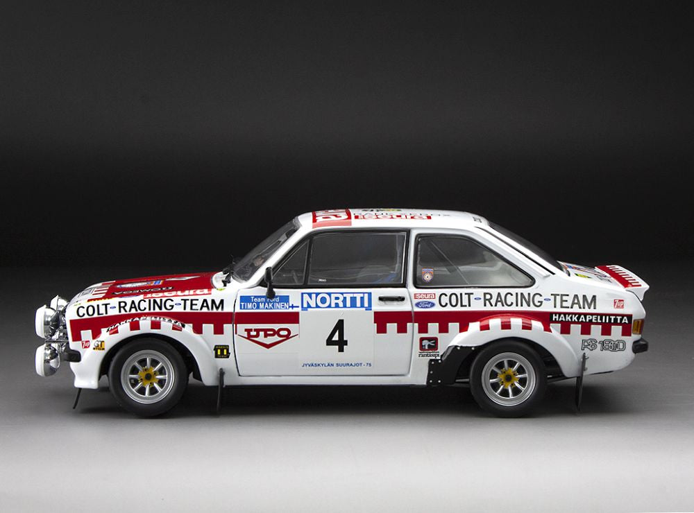 Available To Order – Ford Escort RS1800 #4 T.Makinen/H.Liddon 3rd 1975 1000 Lakes Rally (Limited 996pcs) 1:18 (SUN H4856)
