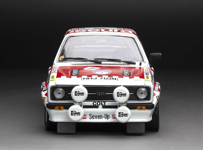 Available To Order – Ford Escort RS1800 #4 T.Makinen/H.Liddon 3rd 1975 1000 Lakes Rally (Limited 996pcs) 1:18 (SUN H4856)