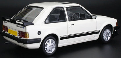 Available To Order – Ford Escort RS1600i 1984 Diamond White (RHD) 1:18 (SUN H4997R)