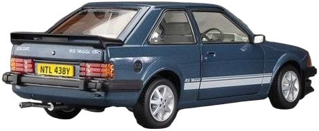 Available To Order – Ford Escort RS1600i 1984 Caspian Blue RHD UK Exclusive - Limited Edition 360pcs 1:18 (SUN H4999R)