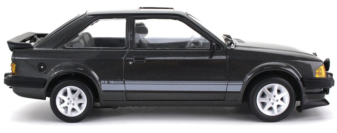 Available To Order – Ford Escort RS1600i 1984 Graphite Grey (RHD) UK Exclusive -Limited Edition 360pcs 1:18 (SUN H5000R)