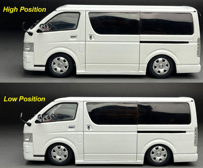 Available To Order – Toyota H200 HiAce Van SuperGL Silver 1:24 (SUN H51012)
