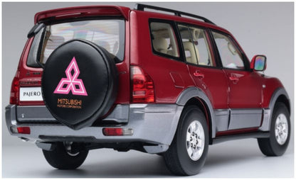 Available To Order – Mitsubishi Pajero V73 Red Metallic 1:18 (SUN H5834)