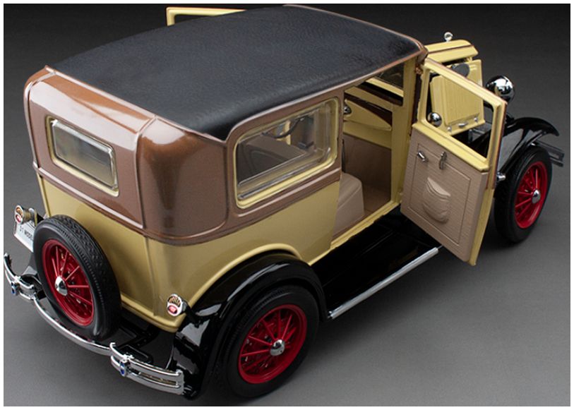 Available To Order – Ford Model A Tudor Bronson Yellow 1931 1:18 (SUN H6191)