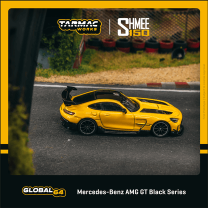 1:64 TARMAC TC-T64G-042-SHMEE MERCEDES BENZ AMG GT BLACK SERIES - YELLOW SHMEE 150