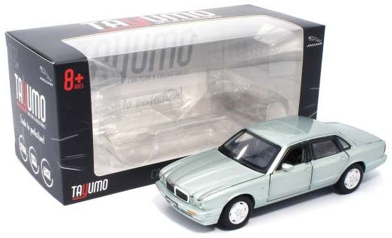 Jaguar XJ6 - Seafrost Silver Lights and Sound & Pull Back 1:32 – diecast model (view 3)