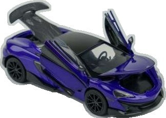 Available to Order – McLaren 600LT - Blue Lights and Sound & Pull Back 1:32 (TAY 32130014)