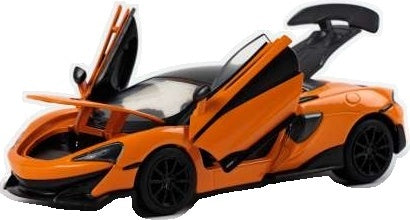 Available to Order – McLaren 600LT - Orange Lights and Sound & Pull Back 1:32 (TAY 32130016)