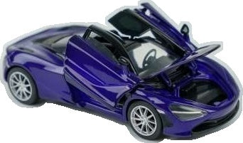 McLaren 720S - Blue/Purple Lights and Sound & Pull Back 1:32 – diecast model (view 4)