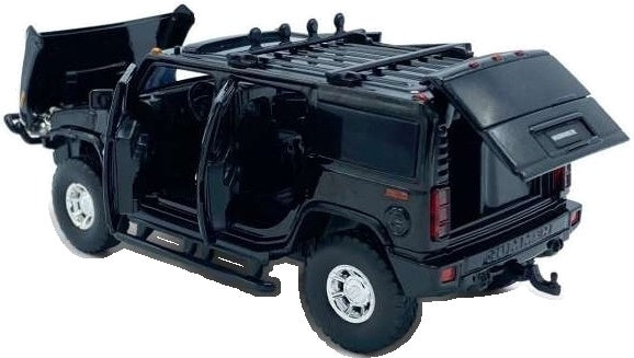 Available to Order – Hummer H2 - Black Lights and Sound & Pull Back 1:32 (TAY 32160010)