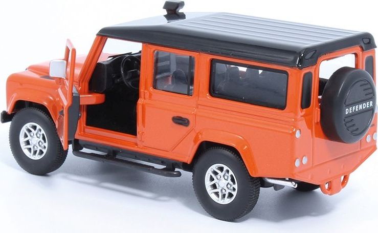 Available to Order – Land Rover Defender 110 - Tangiers Orange Pull Back 1:36 (TAY 36100010)