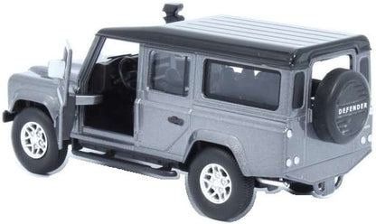 Available to Order – Land Rover Defender 110 - Stornoway Grey Pull Back 1:36 (TAY 36100013)