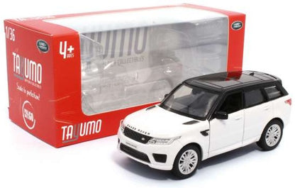 Available to Order – Range Rover Sport - Fuji White Pull Back 1:36 (TAY 36100015)