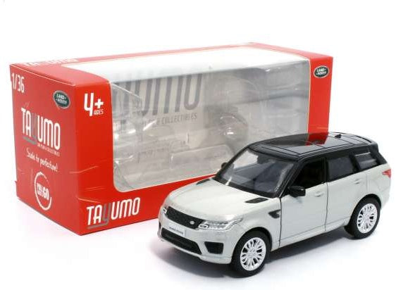 Available to Order – Range Rover Sport - Indus Silver Pull Back 1:36 (TAY 36100016)
