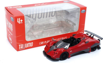Available to Order – Pagani Zonda HP Barchetta - Red Pull Back 1:36 (TAY 36120212)
