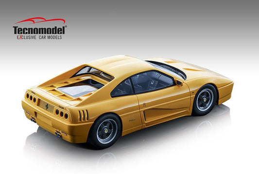 Available To Order – Ferrari 348 Zagato 1991 Yellow Modena (Limited Edition 90 pcs) 1:18 (TEC 18131A)