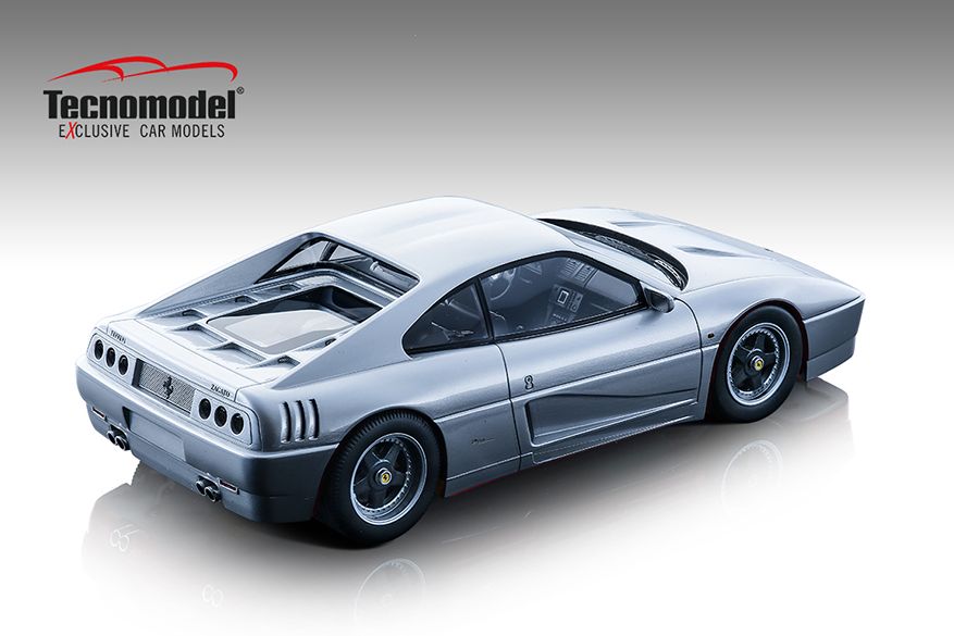 Available To Order – Ferrari 348 Zagato 1991 Nurburgring Silver (Limited Edition 90 pcs) 1:18 (TEC 18131C)