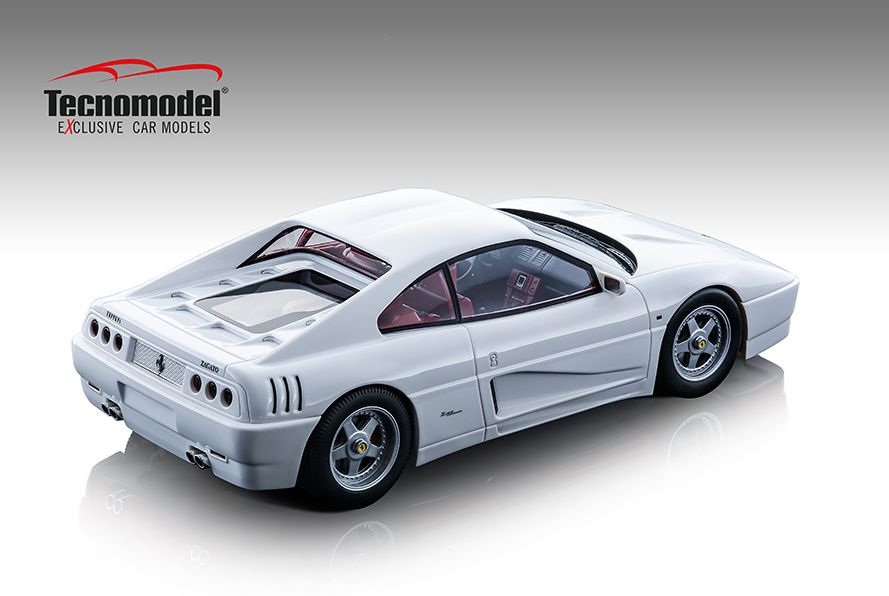 Available To Order – Ferrari 348 Zagato 1991 Gloss White (Limited Edition 90 pcs) 1:18 (TEC 18131D)