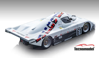 Available to Order – Sauber C8 1985 24H Le Mans #61 Dieter Quester/Max Welti/John Nielsen 1:18 (TEC 18138A)