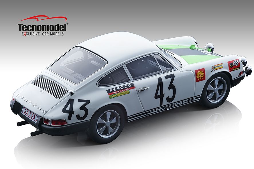 Available to Order – Porsche 911 T Le Mans 1968 #43 Jean-Pierre Gaban/Roger Vanderschrick 1:18 (TEC 18159A)