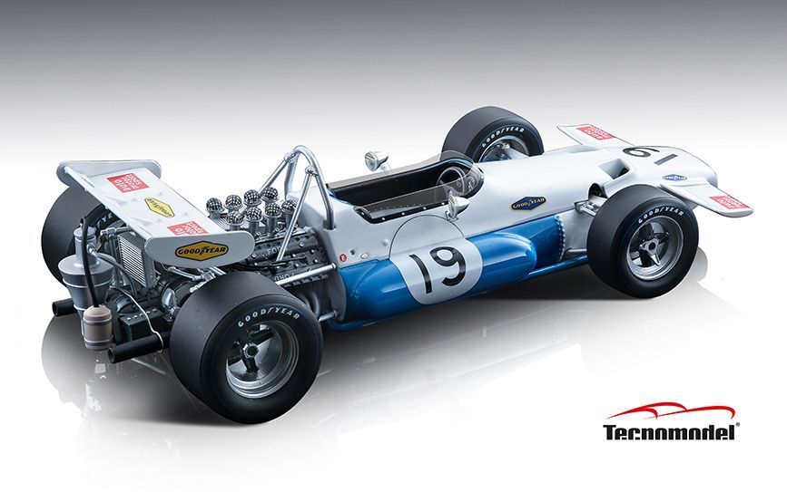 Available To Order – Brabham BT33 1970 Belgian GP #19 Rolf Stommelen 1:18 (TEC 18162C)