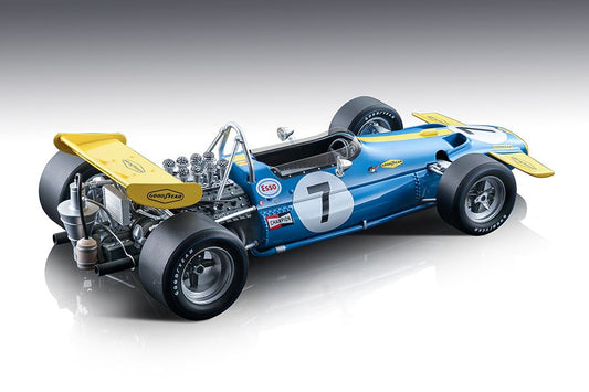 Available To Order – Brabham BT33 1970 Spanish GP #7 Jack Brabham 1:18 (TEC 18162D)