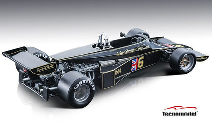 Available to Order – Lotus 77 F1 1976 Brazilian GP #6 Mario Andretti 1:18 (TEC 18175D)