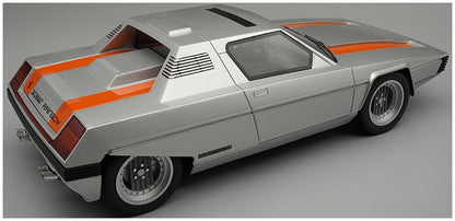 Available To Order – Ferrari 308 GT Bertone Rainbow 1976 Silver Metallic/Orange Bertone 1st Maquette 1:18 (TEC 18180F)