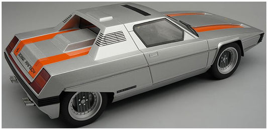 Available To Order – Ferrari 308 GT Bertone Rainbow 1976 Silver Metallic/Orange Bertone 1st Maquette 1:18 (TEC 18180F)