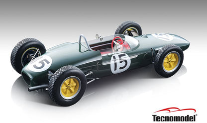 Available to Order – Lotus 21 Climax 1961 #15 Winner USA GP Innes Ireland 1:18 (TEC 18182A)