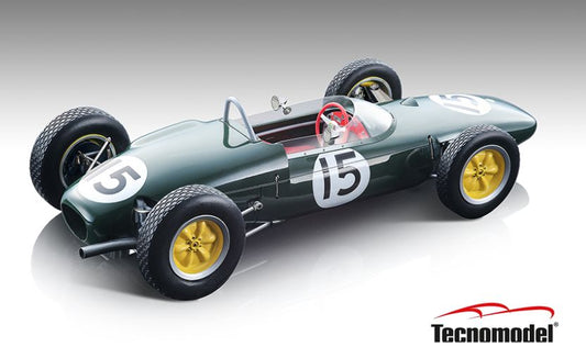 Available to Order – Lotus 21 Climax 1961 #15 Winner USA GP Innes Ireland 1:18 (TEC 18182A)