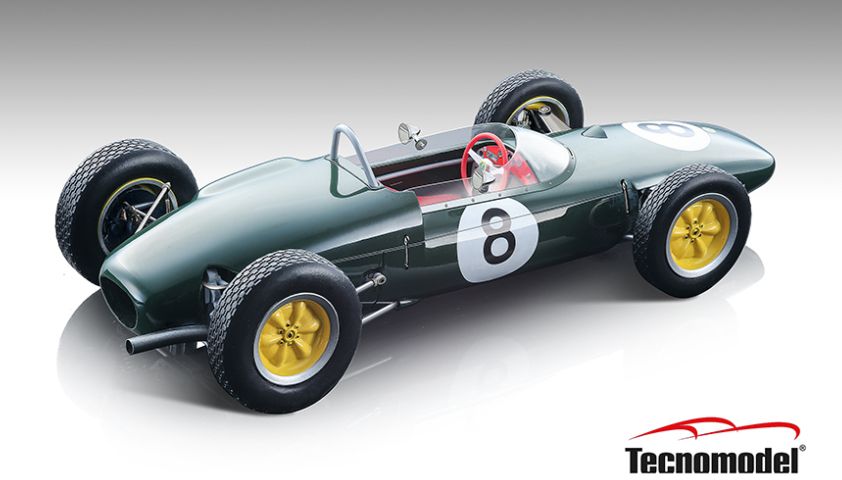 Available to Order – Lotus 21 Climax 1961 #8 3rd Place French GP Jim Clark 1:18 (TEC 18182B)