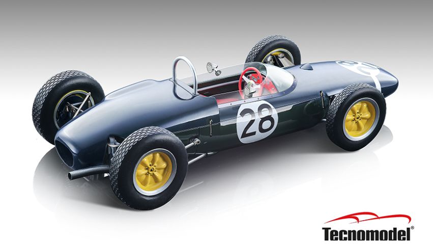 Available to Order – Lotus 21 Climax 1961 #28 Italian GP Stirling Moss 1:18 (TEC 18182C)