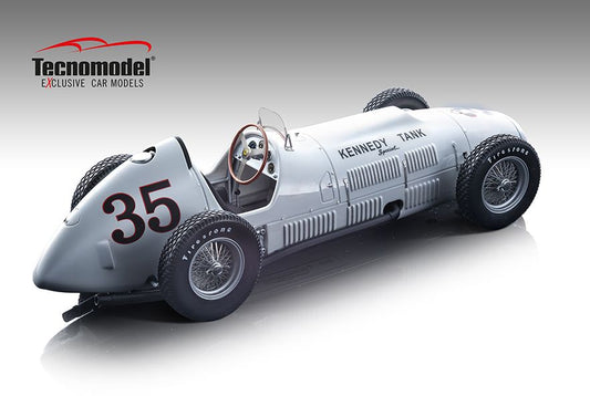 Available To Order – Ferrari 375 F1 Indy 1952 Indianapolis 500 GP Kennedy Tank #35 Johnny Mauro 1:18 (TEC 18193D)