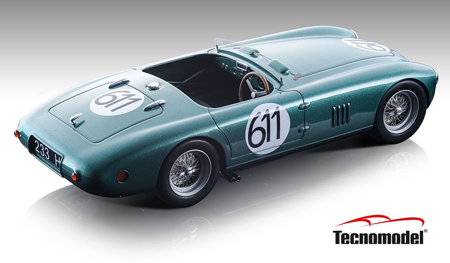 Available To Order – Aston Martin DB3S Mille Miglia 1953 5th Place #611 Reg Parnell/Louis Klementaski 1:18 (TEC 18203C)