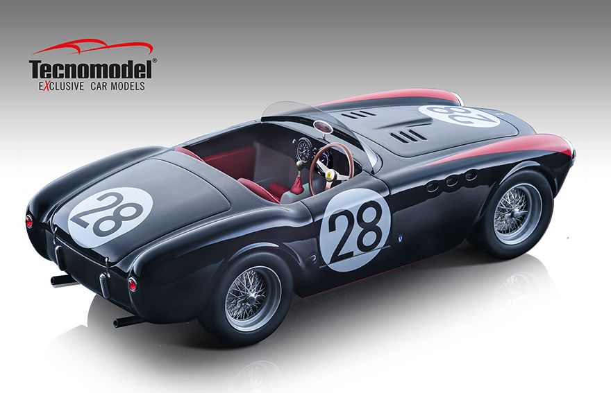 Available To Order – Ferrari 225 S GP Portugal Monsanto 1953 #28 Mario Valentim 1:18 (TEC 18206E)