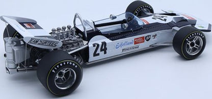 Available to Order – Surtees TS9 Cosworth V8 F1 British GP 1971 #24 Rolf Stommelen 1:18 (TEC 18259A)