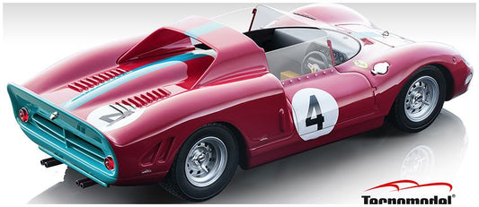 Available To Order – Ferrari 275 P2 Nurburgring 1000 km 1965 Maranello Concessionaire #4 Hill/Stewart 1:18 (TEC 18273B)